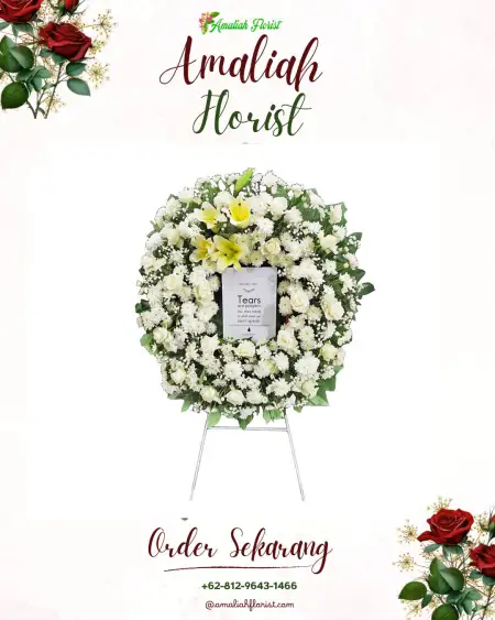Krans Bunga Duka Kutaliman